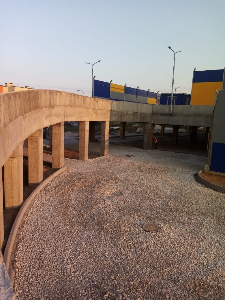 благоустройство территории тц